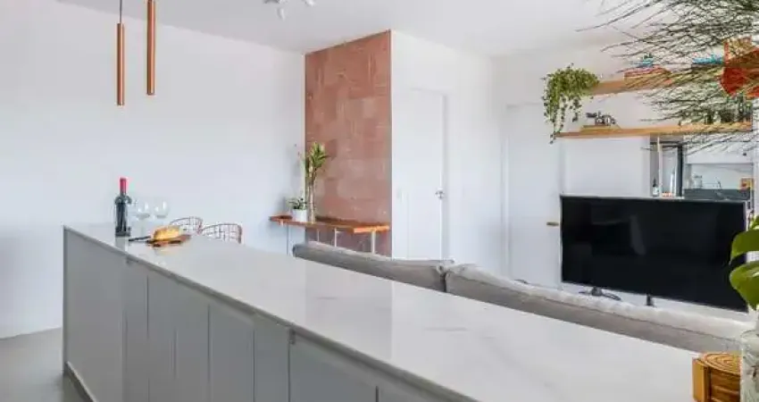 Apartamento para venda mobiliado com 1 dormitório 1 suíte 2 vaga, jardim da glória, são paulo, sp