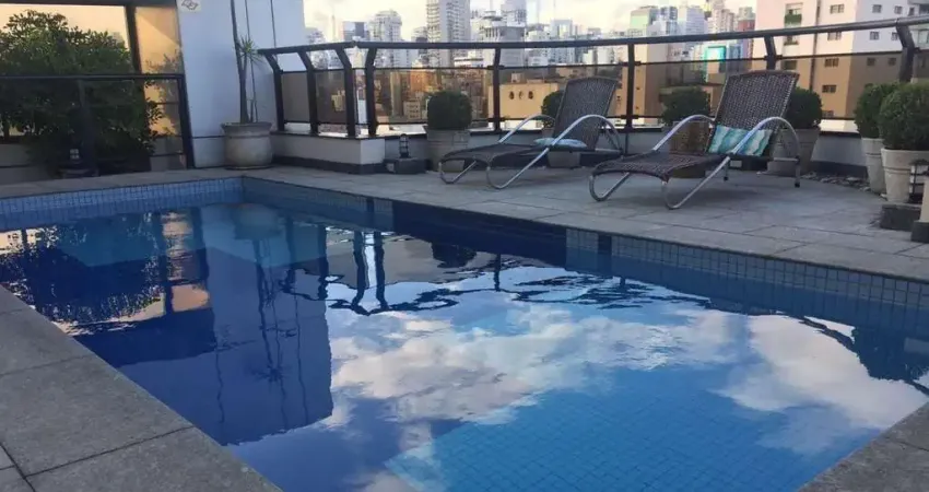 Apartamento de 91m² mobiliado à venda, jardim paulista, são paulo, sp. com 2 suítes, 2 salas, 1 vaga para auto.