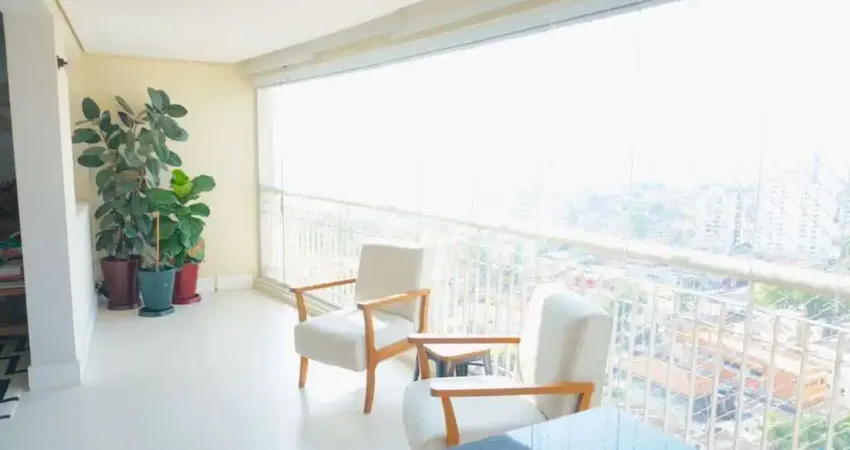 Apartamento de 123m² à venda, vila mascote, são paulo, sp. com 3 suítes sendo 1 máster com closet, 2 vagas para auto.
