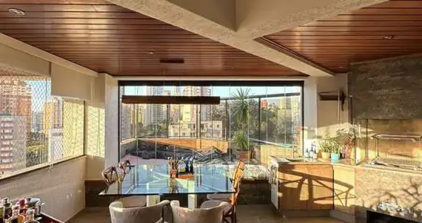 Apartamento de 213m² à venda, morumbi, são paulo, sp. com 4 suítes, ambiente para 3 salas, 3 vagas para auto, varanda gourmet com churrasqueira e piscina