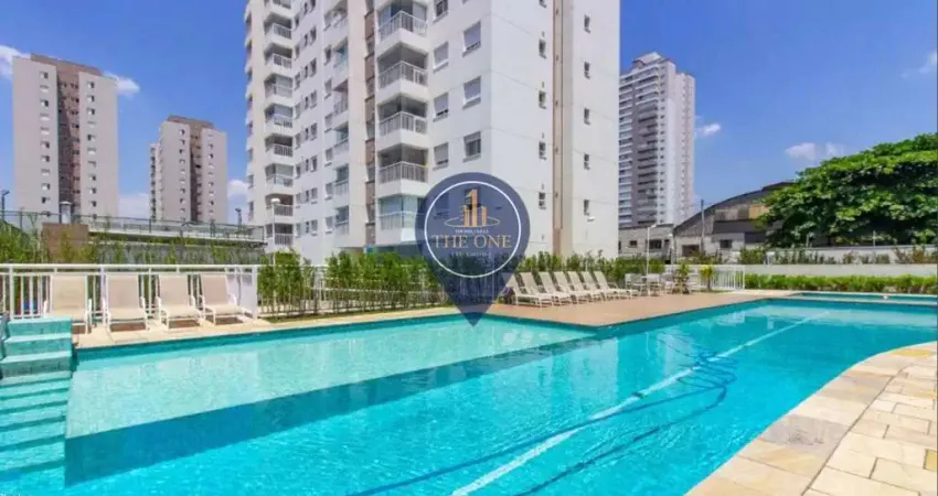 Apartamento à venda, 2 dormitórios sendo 1 suíte, 1 vaga, 57m² localizado á 800 metros do metrô vila prudente linha verde!