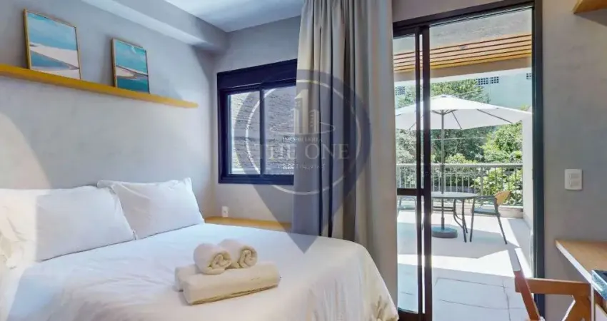 Apartamento de luxo no jardim das bandeiras: 1 quarto, 1 suíte, 1 banheiro, 38m² - venda ou locação em são paulo-sp!