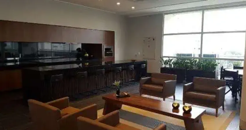 Apartamento luxuoso com 55m², para locação, santo amaro, sp