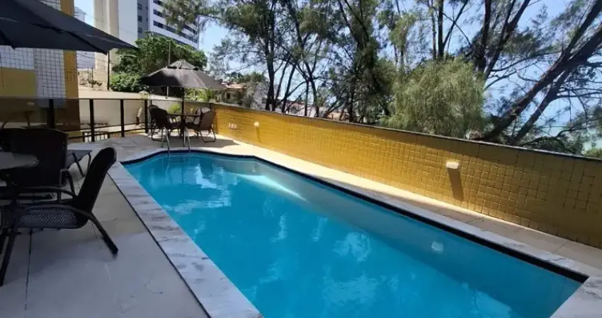 Apartamento de 2 quartos com lazer completo e vista mar em ponta negra