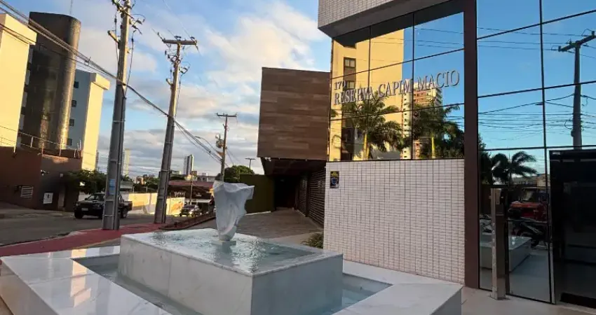 Excelente apartamento com 3 quartos e suíte e área de lazer em capim macio