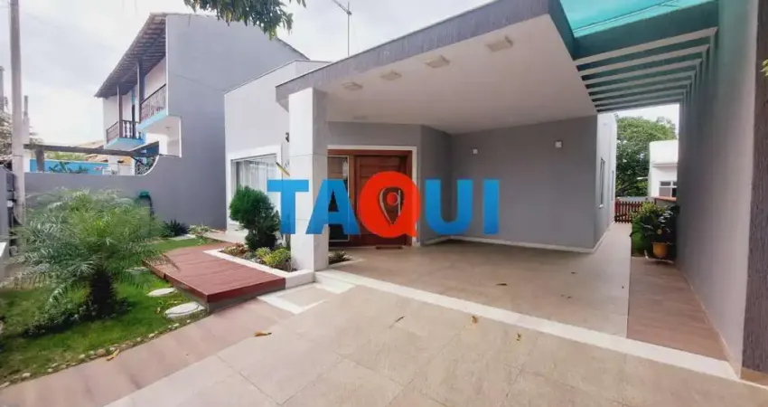 Excelente casa com ótimo acabamento em condomínio, dunas do peró, cabo frio - rj