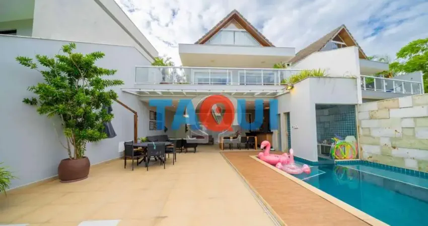 Casa triplex alto padrão condomínio rio mar barra da tijuca, rio de janeiro - rj