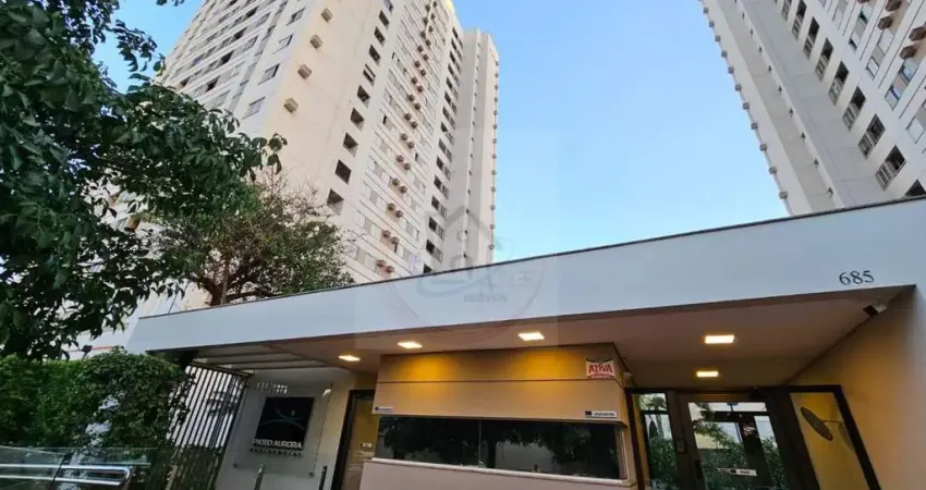 Apartamento para locação em londrina, aurora pateo aurora, 3 dormitórios, 1 suíte, 2 banheiros, 1 vaga