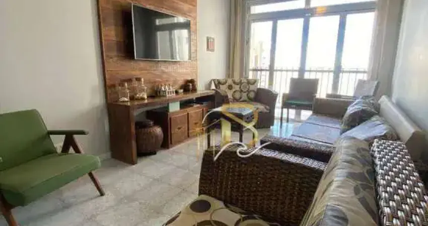 Apartamento com 3 dormitórios à venda, 140 m² por r$ 690.000,00 - pitangueiras - guarujá/sp