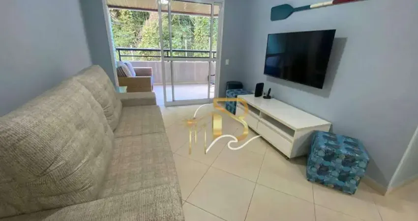 Apartamento com 3 dormitórios à venda, 92 m² por r$ 610.000 - pitangueiras - guarujá/sp