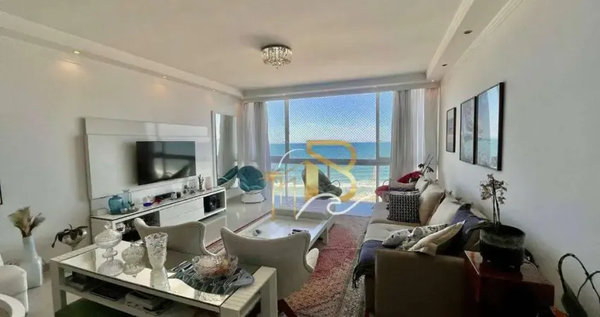 Apartamento com 4 dormitórios à venda, 220 m² por r$ 1.700.000,00 - pitangueiras - guarujá/sp