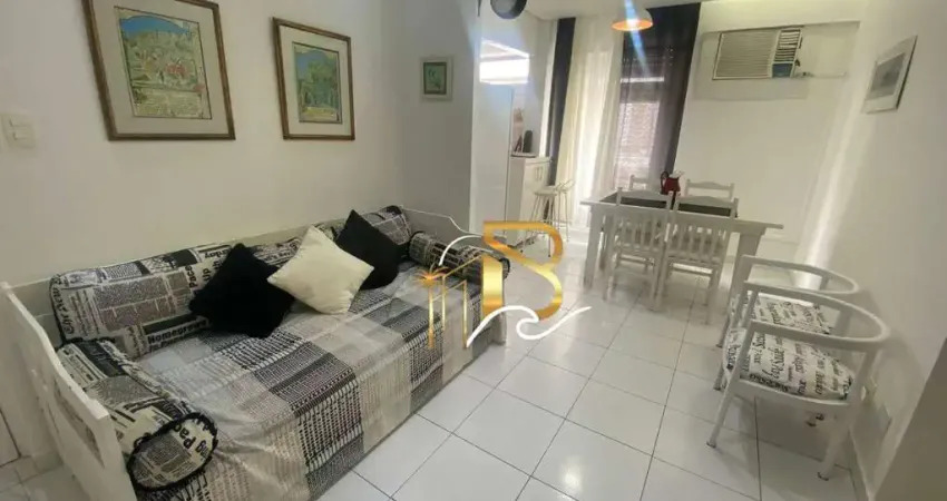 Apartamento com 2 dormitórios à venda, 65 m² por r$ 380.000,00 - pitangueiras - guarujá/sp