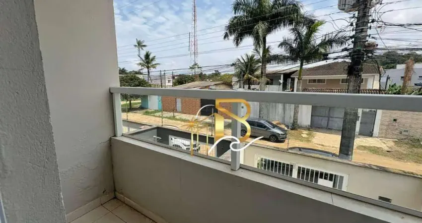 Casa com 2 dormitórios à venda, 70 m² por r$ 300.000 - balneario praia do perequê - guarujá/sp