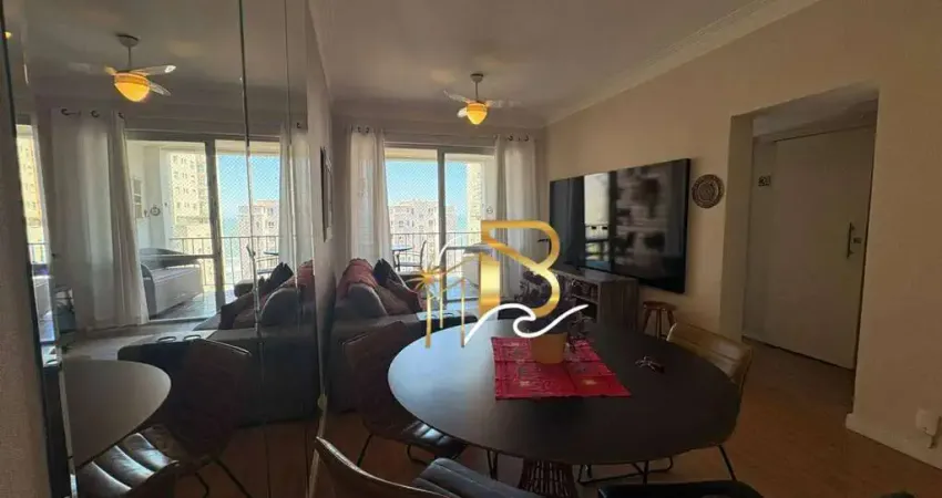 Apartamento com 2 dormitórios à venda, 100 m² por r$ 600.000 - pitangueiras - guarujá/sp