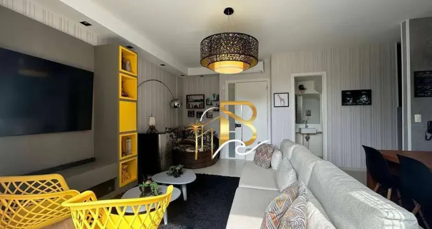 Apartamento com 2 dormitórios à venda, 80 m² por r$ 790.000 - enseada - guarujá/sp