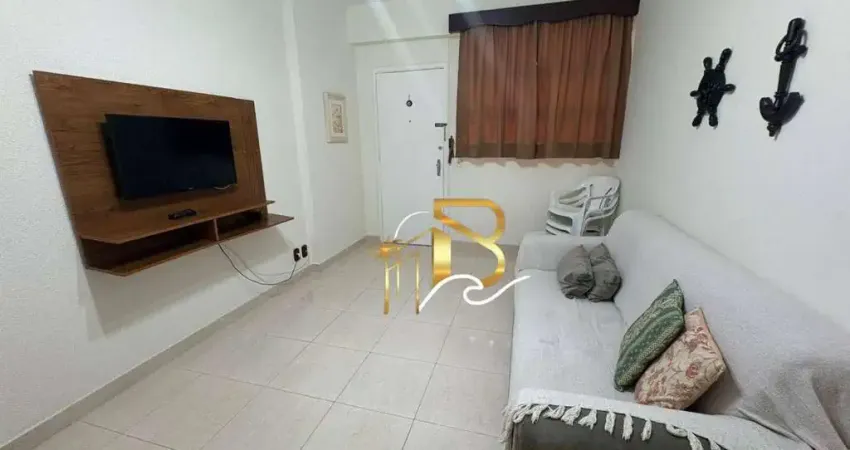 Apartamento com 1 dormitório à venda, 82 m² por r$ 320.000 - pitangueiras - guarujá/sp