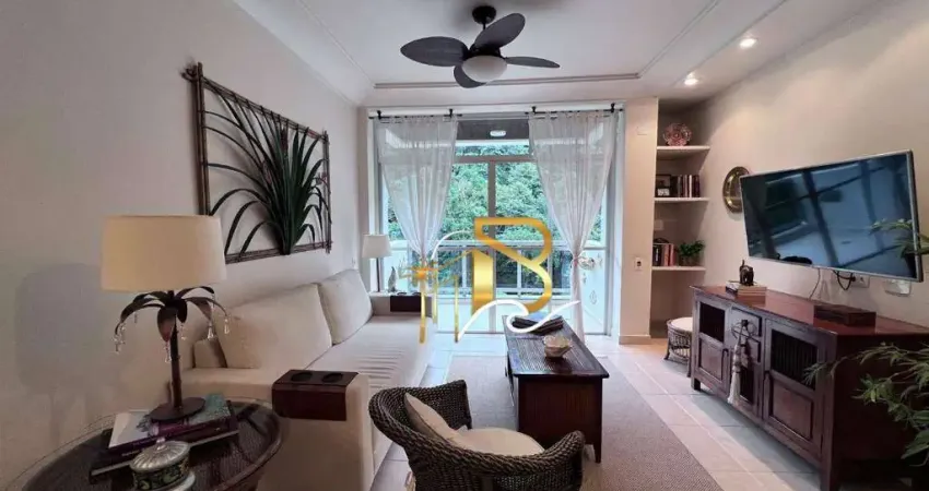 Apartamento com 3 dormitórios, 120 m² - venda por r$ 750.000,00 ou aluguel por r$ 7.660,00/mês - pitangueiras - guarujá/sp