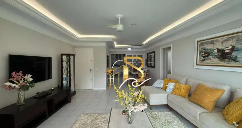 Apartamento com 3 dormitórios para alugar, 170 m² por r$ 7.000/mês - pitangueiras - guarujá/sp