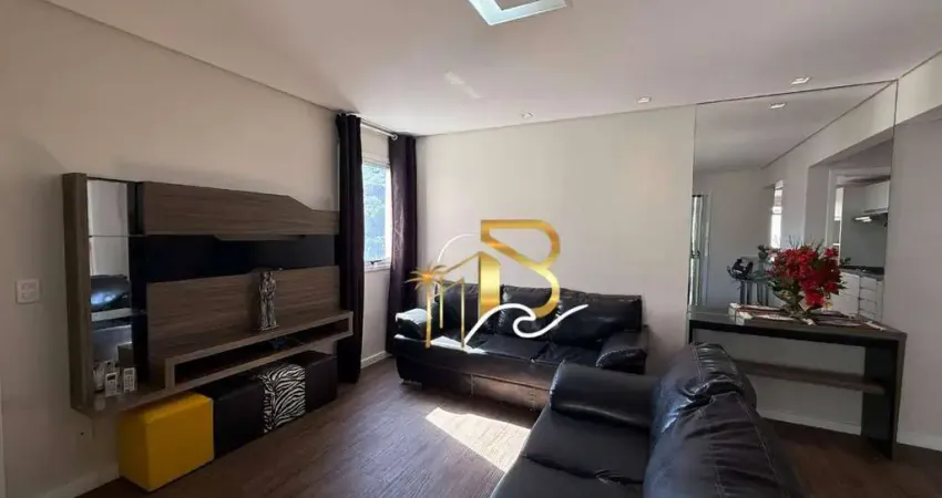 Apartamento com 3 dormitórios para alugar, 100 m² por r$ 6.300/mês - pitangueiras - guarujá/sp