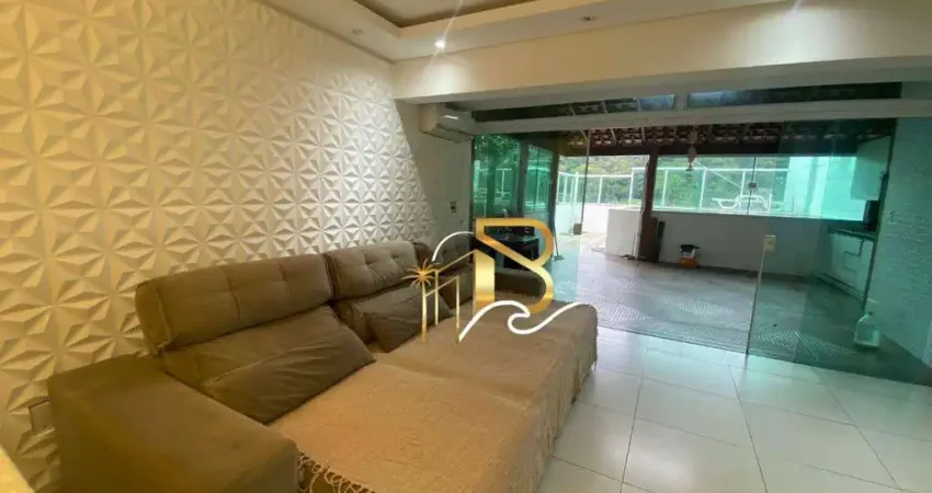 Cobertura com 3 dormitórios para alugar, 150 m² por r$ 6.000/mês - enseada - guarujá/sp