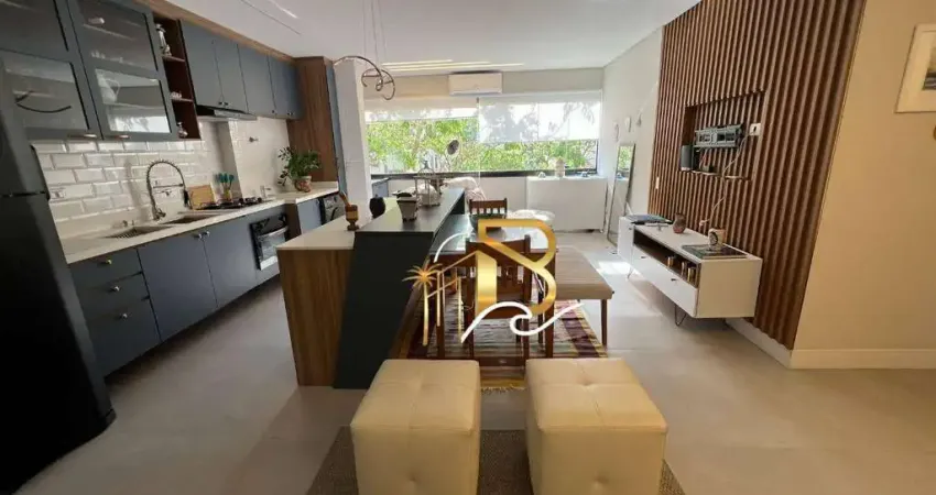 Apartamento com 2 dormitórios à venda, 75 m² por r$ 580.000 - praia da enseada - guarujá/sp