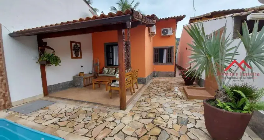 Linda Casa Linear com piscina no São Bento, Itaipuaçu, Maricá