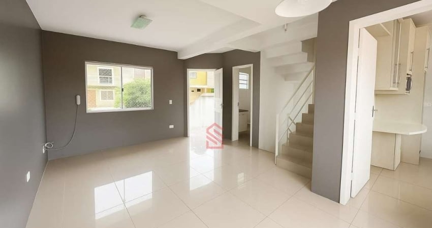 Imperdível sobrado 3 quartos com suíte em condomínio no Campo Comprido, Curitiba-PR - 123m² e 2 vagas de garagem!