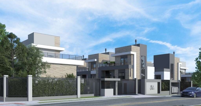 Casa em Condomínio de Luxo em Santa Felicidade, Curitiba-PR: 3 Quartos, 3 Suítes, 4 Banheiros, 2 Vagas de Garagem e 167,13 m² de Área.