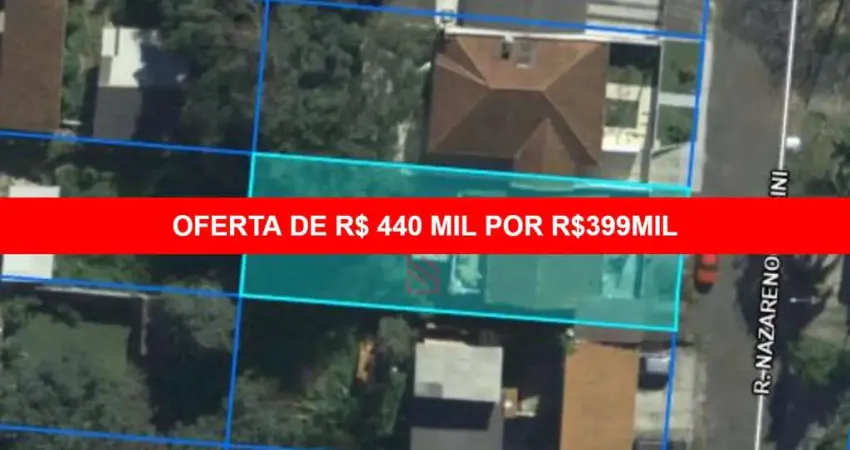 Terreno à venda em curitiba-pr, barreirinha, 420m² de área. aproveite essa oportunidade única!