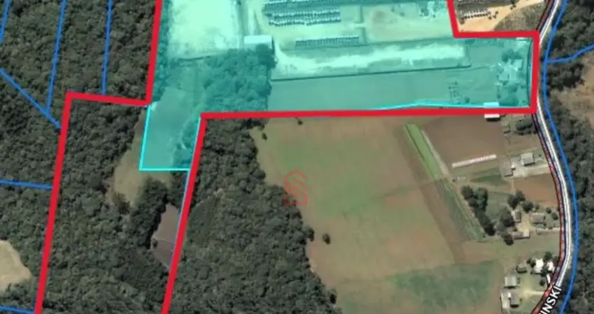 Oportunidade única: terreno industrial de 102.011 m² na cidade industrial de curitiba-pr