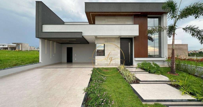 Casa com 3 dormitórios à venda, 200 m² por R$ 2.050.000,00 - Condomínio Maria Cândida - Indaiatuba/SP