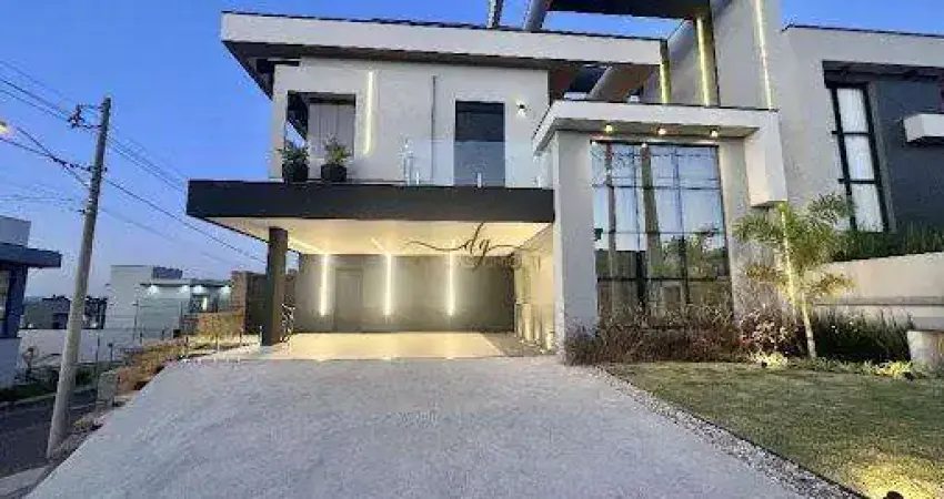 Sobrado com 4 dormitórios à venda, 283 m² por r$ 2.500.000,00 - condomínio residencial milano - indaiatuba/sp