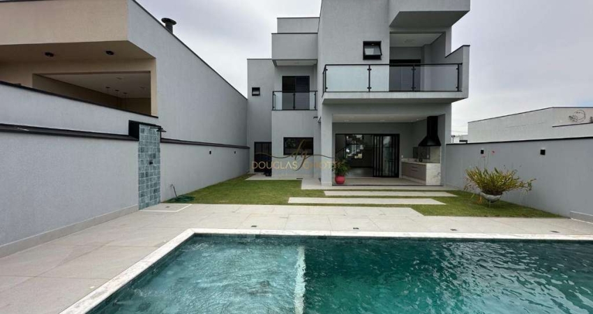 Imóvel Novo com Piscina e Churrasqueira em Condomínio Residencial Evidências - Indaiatuba
