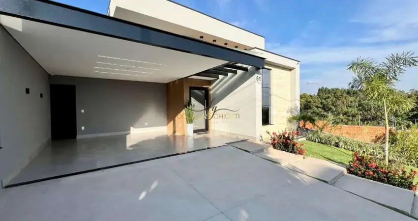 Casa à venda em indaiatuba - condomínio viena, 142m², churrasqueira, piscina e portaria 24h - jardim residencial viena