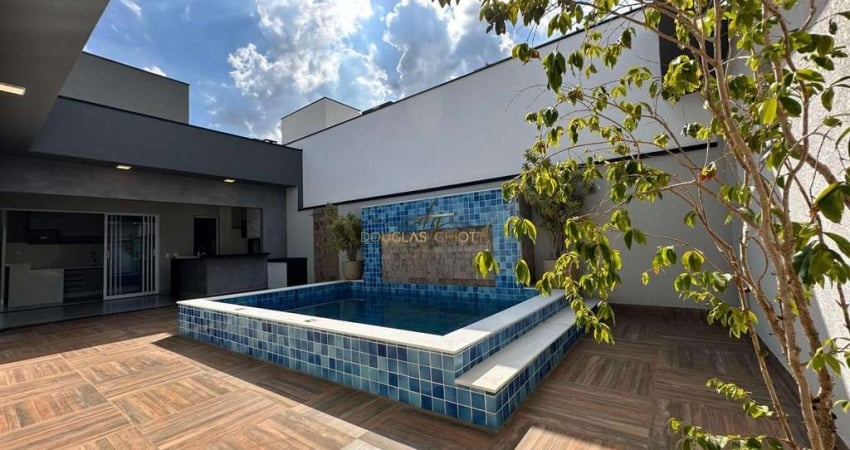 Casa em Condomínio à venda em Indaiatuba - Residencial Evidências - Piscina, Churrasqueira e Móveis Planejados