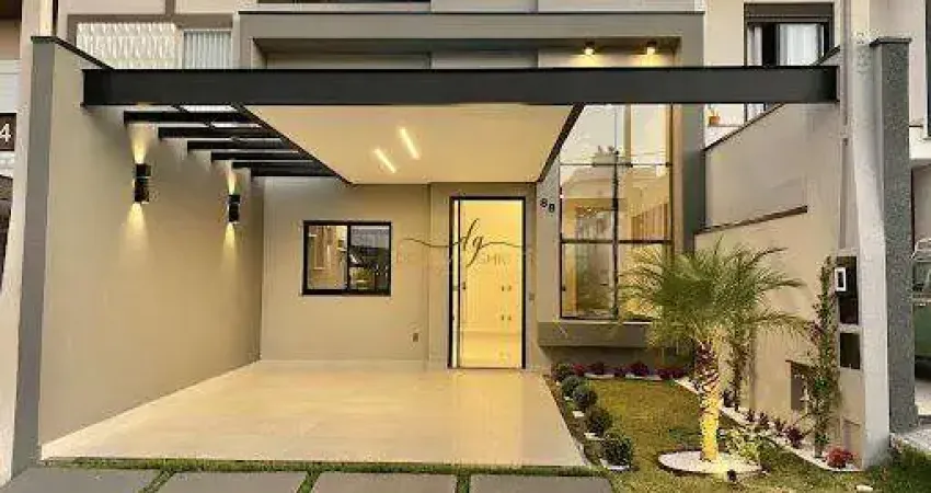 Casa com 3 dormitórios à venda, 125 m² por r$ 1.270.000,00 - condomínio vila ytu - indaiatuba/sp