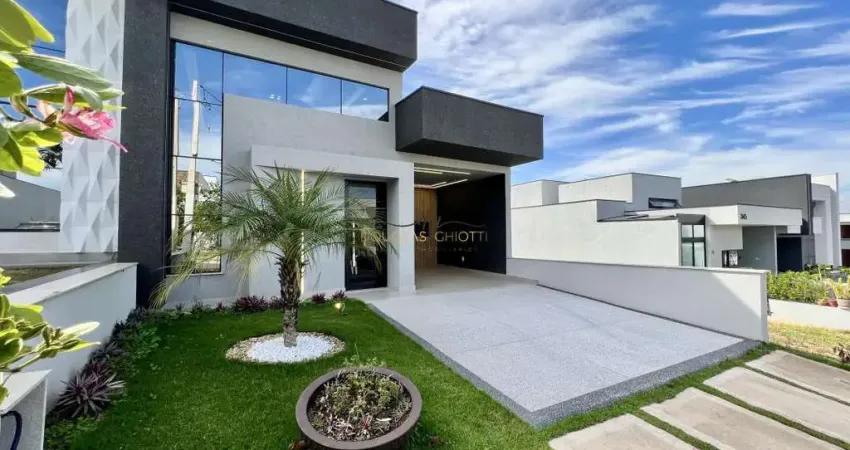 Casa em condomínio loteamento park gran reserve à venda em indaiatuba - condomínio park gran reserve - 140m²