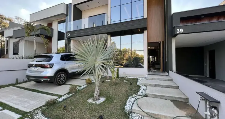 Casa em condomínio à venda em indaiatuba - loteamento park gran reserve - 231m²