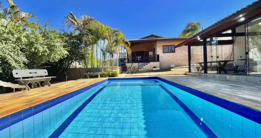 Chácara em terras de itaici, indaiatuba - piscina privativa e academia no condomínio