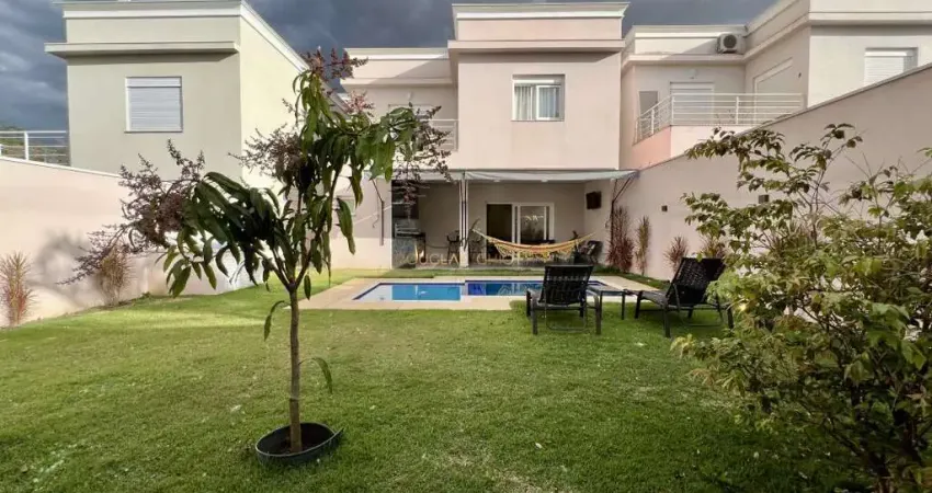 Casa em condomínio à venda em indaiatuba - jardim panorama - com piscina e móveis planejados