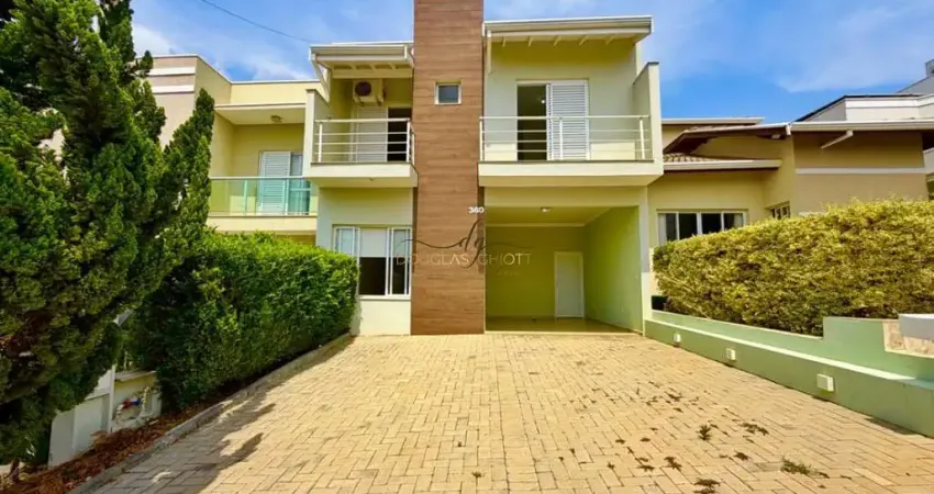 Sobrado em condomínio à venda em indaiatuba - jardim panorama - com quintal e móveis planejados