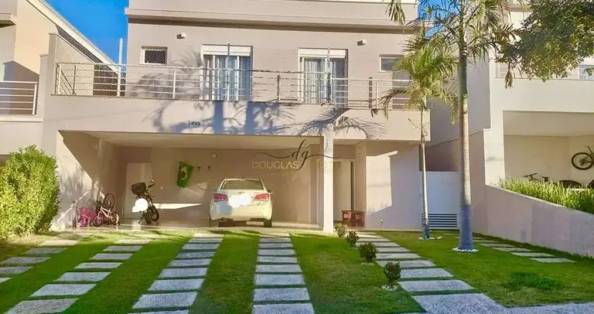 Sobrado em condomínio à venda em indaiatuba - chácara belvedere, condomínio panorama - 4 suítes com quintal e piscina aquecida