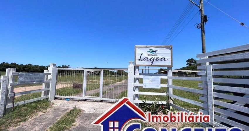 T317 - Lindo lote de 850m² no condomínio Brisa da Lagoa em Osório