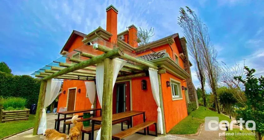 Casa com 3 dormitórios à venda, 238 m² por  Mato Queimado - Gramado/RS