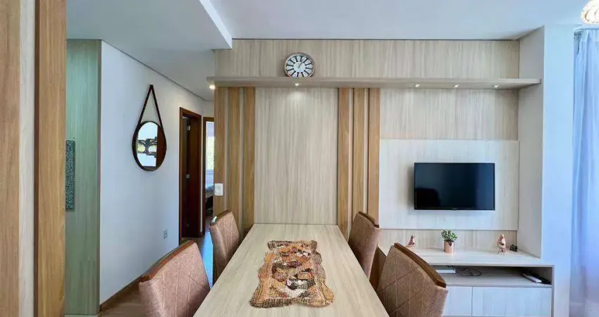 Apartamento com 2 dormitórios à venda, 56 m² - avenida central - gramado/rs