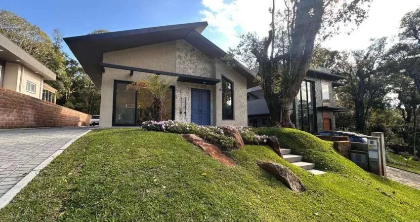 Casa térrea com 3 suítes à venda - condomínio pinheiro grosso - canela/rs