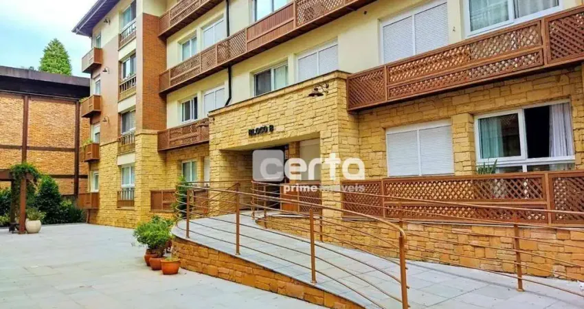 Apartamento com 2 dormitórios à venda, 70 m² - centro - canela/rs