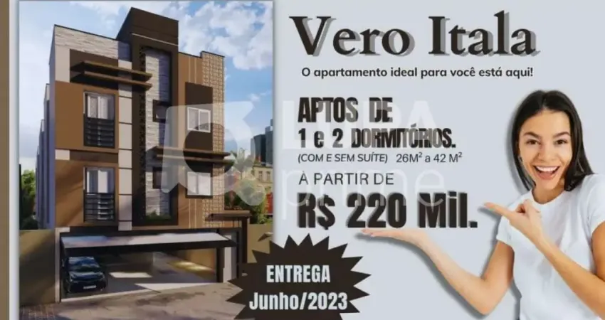 Apartamento com 2 dormitório sendo 1 suíte á venda na Vila Isolina Mazzei