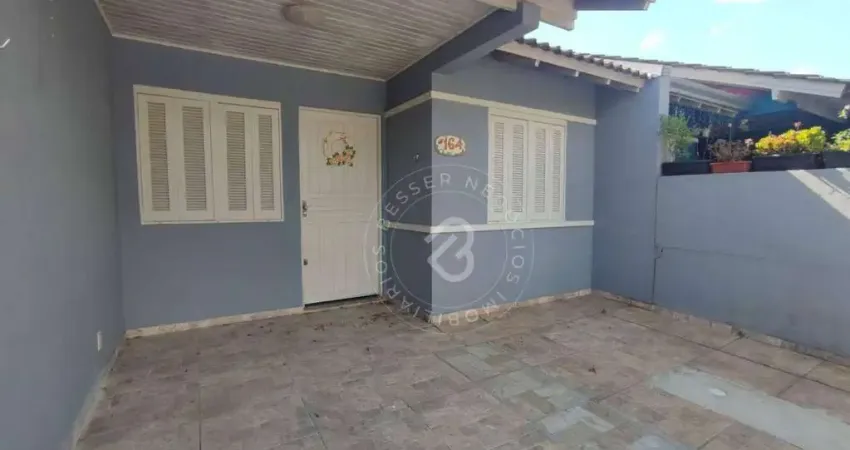 Casa com 2 dormitórios para alugar, 47 m² por r$ 1.275,00/mês - camboim - sapucaia do sul/rs