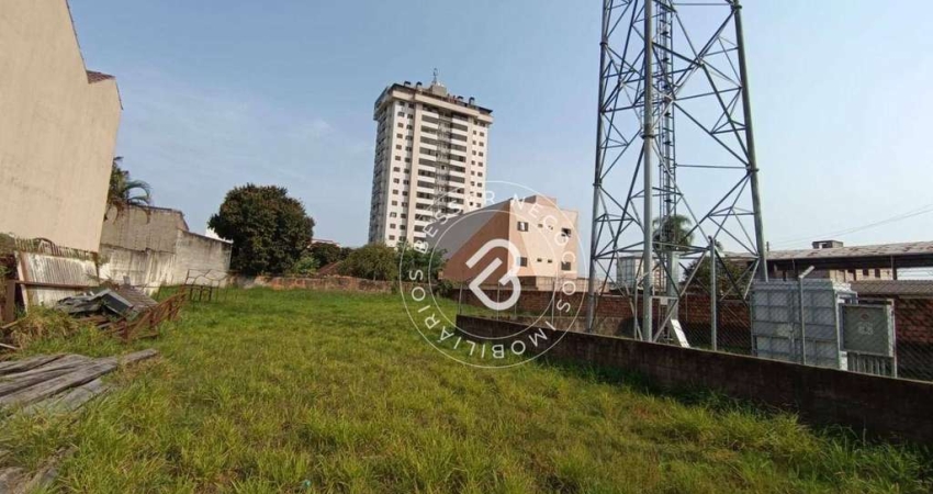 Terreno para alugar, 666 m² por R$ 1.680,00/mês - Tamandaré - Esteio/RS